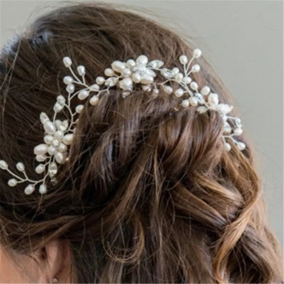 Fashion Hair Accessories Pearl Flower Hair Stick - Picture 4 of 8